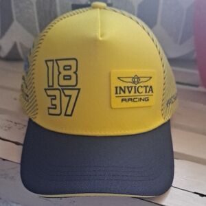 INVICTA RACING Yellow & Black baseball Hat